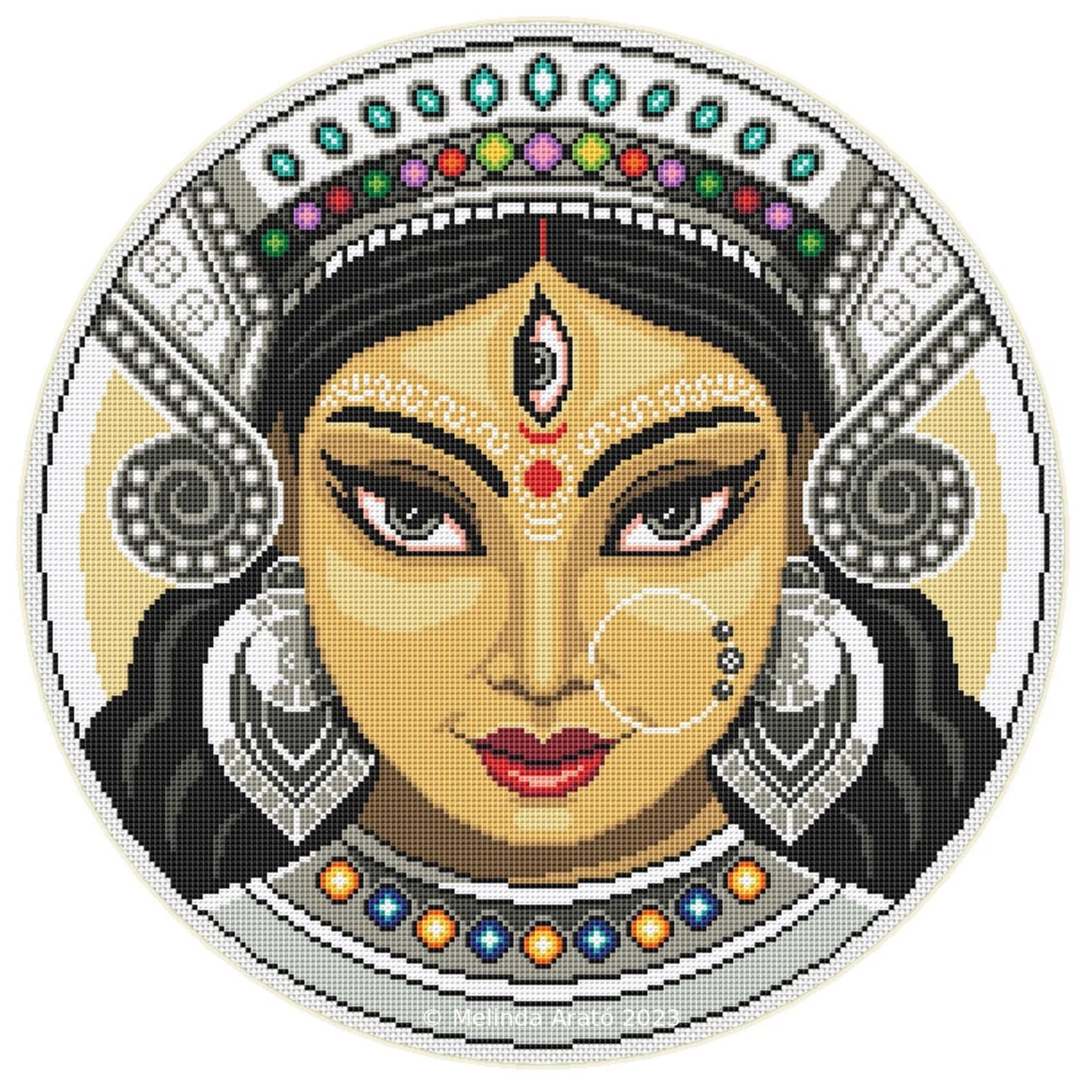 Goddess Durga Pattern 058